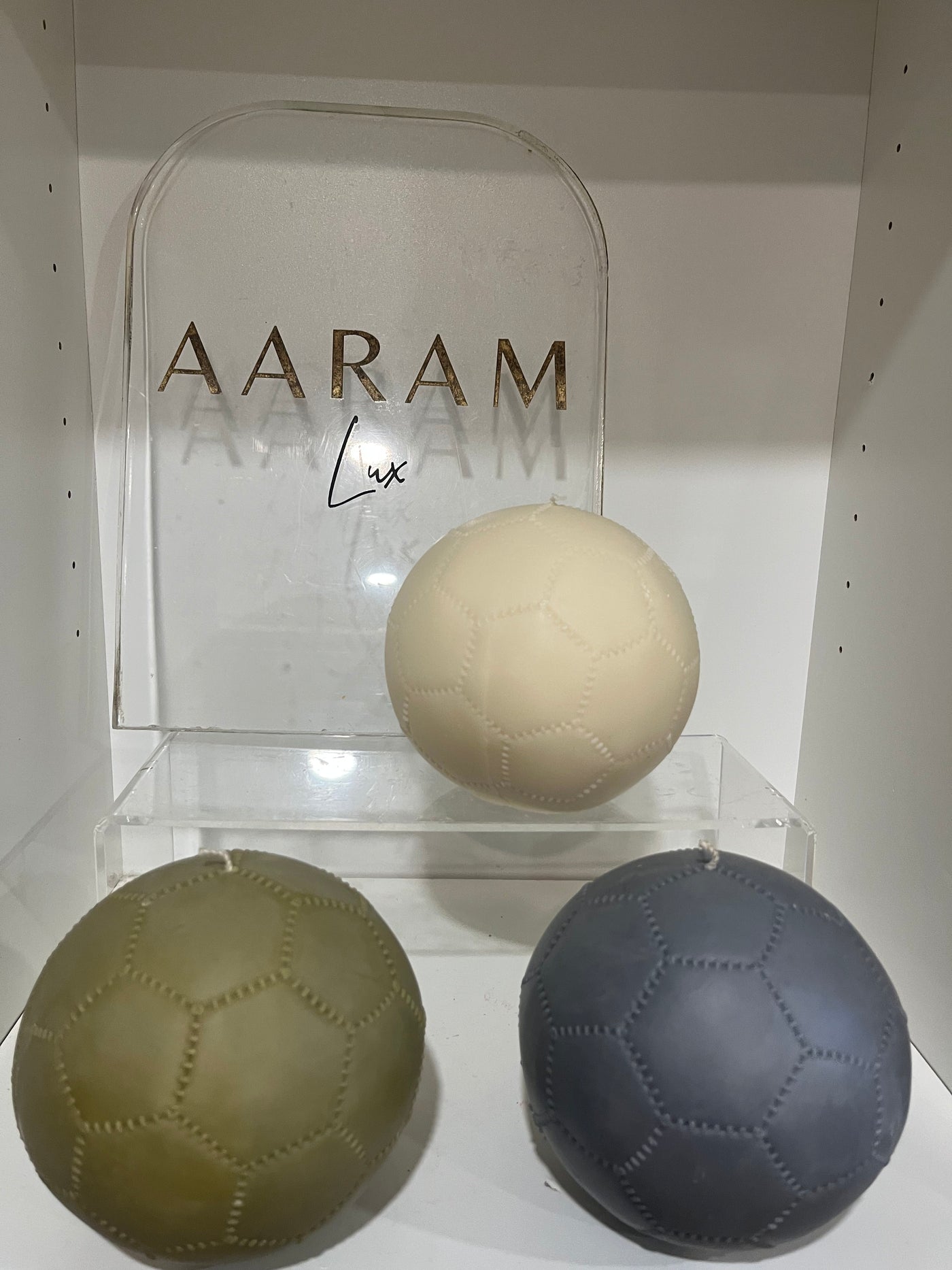 Soccer Ball Candle | EXCLUSIVE AARAM DESIGN Soccer FIFA Candle | Sports Lover Candle Decor