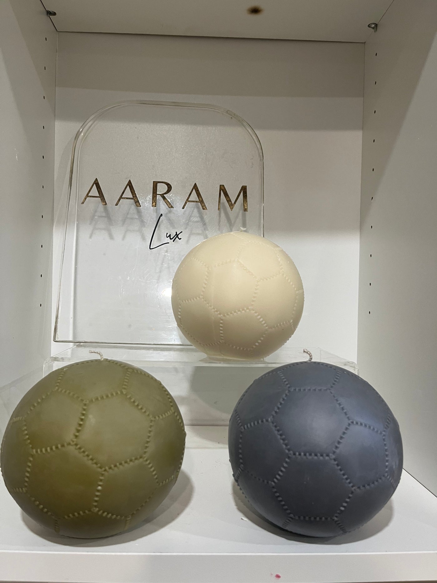 Soccer Ball Candle | EXCLUSIVE AARAM DESIGN Soccer FIFA Candle | Sports Lover Candle Decor